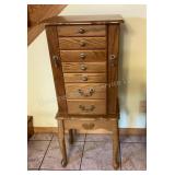 Jewelry Armoire & Contents
