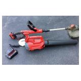 Craftsman trimmer & blower, charger, battery &