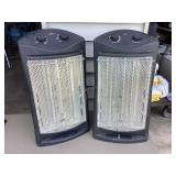 2 Intertek electric heaters, work