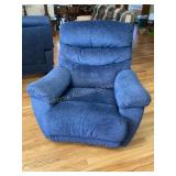 La-Z-Boy blue rocker recliner
