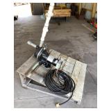 Countyline 1 1/2 HP pump, set up for an
