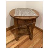 End table with drawer