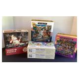 5 puzzles, used