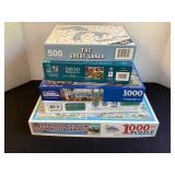 5 puzzles, used