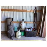 Sprayers, gardening supplies, carpet runner & more