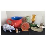 Mini oil lamps, Daisy & Button canoe, Big Ben