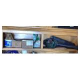 Craftsman blower, hedge trimmer & misc. grass seed