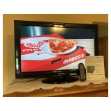 Panasonic TV with remote, works