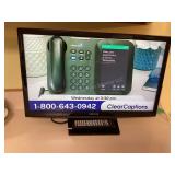 Samsung TV with remote, works