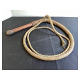 Leather whip