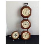 Swift ships wheel barometer & Sunbeam weather