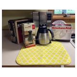 Mr. Coffee, KitchenAid hand mixer, KitchenAid