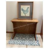 Stand, Chicken Picture & Rug