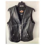 Harley-Davidson women's medium leather vest