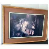Large Wolf Picture, 38x29'