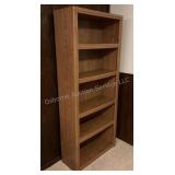 Bookshelf, 31x71 1/2 x 12 1/2'