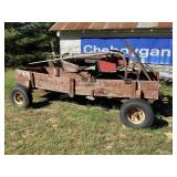 Primitive wagon, seats & more