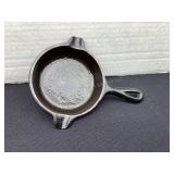 Wagner Ware cast iron ashtray