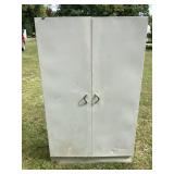 Metal storage cabinet, 36x60 tall x 16'