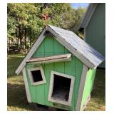 Whimsical animal coop, solid