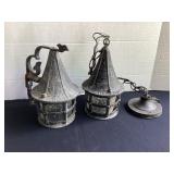 Cast Metal gothic lights