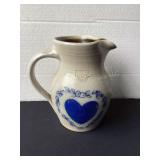 Salmon Falls Stoneware Pitcher, 7 1/2'