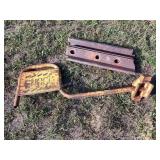 Locomotive Starter motor lifter & steel track