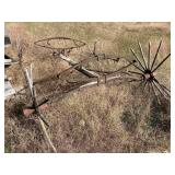 Buggy frame, 66' wide x 91' long as it sits