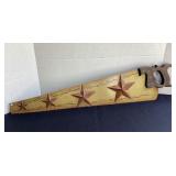 30' hand painted hand saw