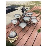 31x26' chandelier with extra shades