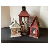 Candle lanterns & sconces, 6 pieces