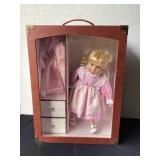 12' doll in storage case