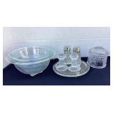 Stars & Bars fairy lamp top, S&Ps, mixing bowls