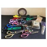 Fiskars paper edger scissors, stencil colors,