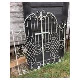 Gate panel, 37x40' tall, 2 pieces
