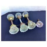 Glass doorknobs