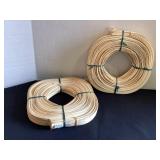 Flat coils of 7mm basket making reed