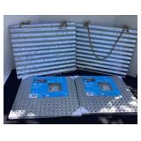 Galvanized pegboard & wall decor (20x16')