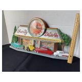 Vintage Burwood Family Drive-In Clock