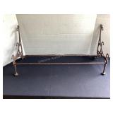 Iron stand alone or wall mount bookshelf, 26