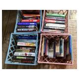 4 crates of books