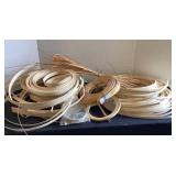 Basket making material, binder cane, variety of