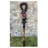35 1/2' tall scepter cane