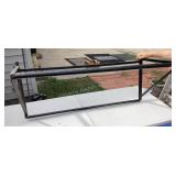 Steel shelf frame, 48 1/2x20' deep x 20 1/2' tall