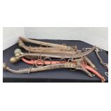 Horse hames & bit holder