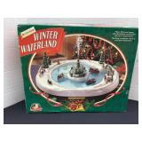 Mr. Christmas Winterland, has power cord. Not