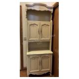 Drexel French Provincial 2 piece hutch
