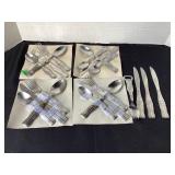 Gibson Coca-Cola silverware, service for 4 plus