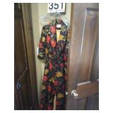 Quilted robe