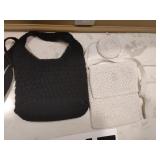 Crocheted purses